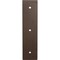 Ekena Millwork Hamilton Steel Bracket, Hammered Brown 2"W x 8"D x 8"H BKTM02X08X08HAHBR - alternate 3